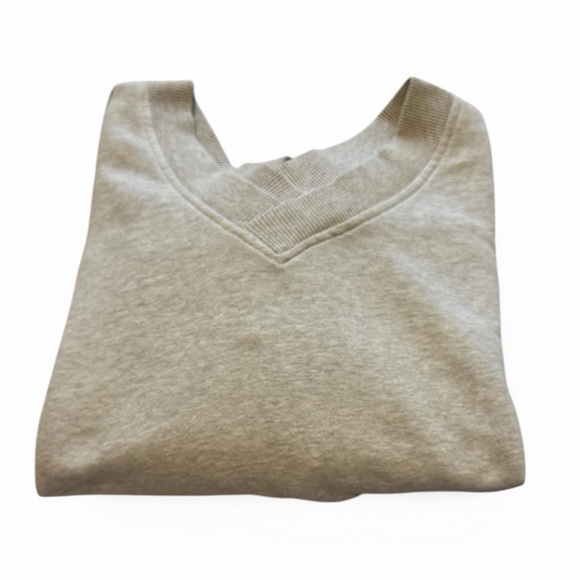 aerie Tops - Aerie VNeck Longsleeve Heather Grey Sweatshirt Women's Size Small